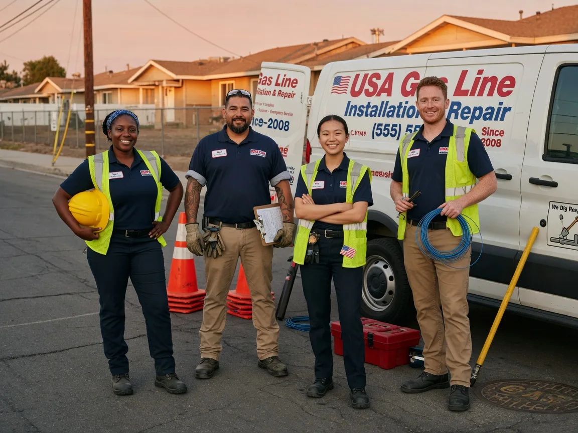 Gas Line Installation company in Rickreall, OR